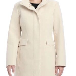 Vince Camuto Elegant Cream Women's Coat size XL